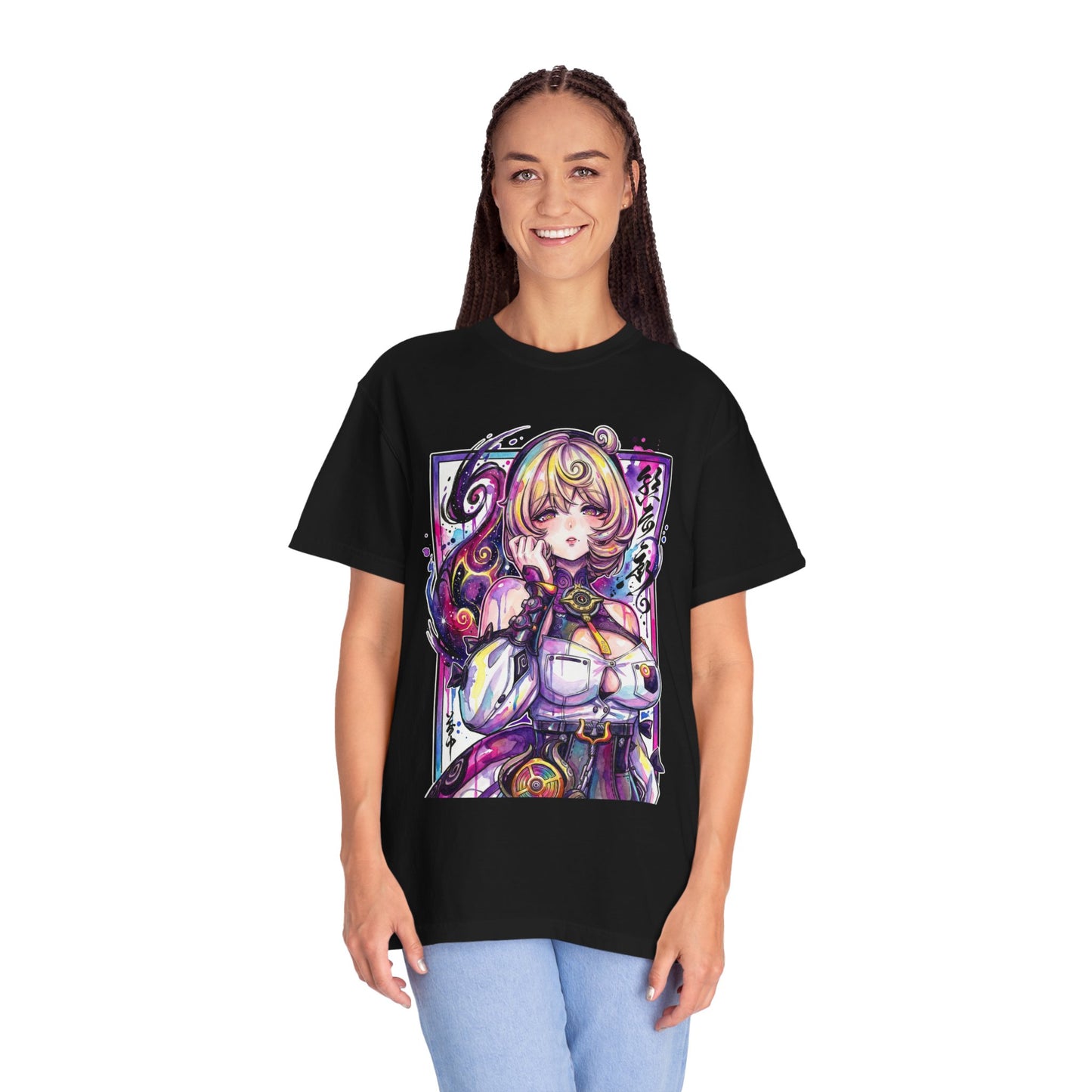 ZZZ Yidhari Elegant Blonde Octopus Thiren Vaporwave Retro CRT Premium T-Shirt