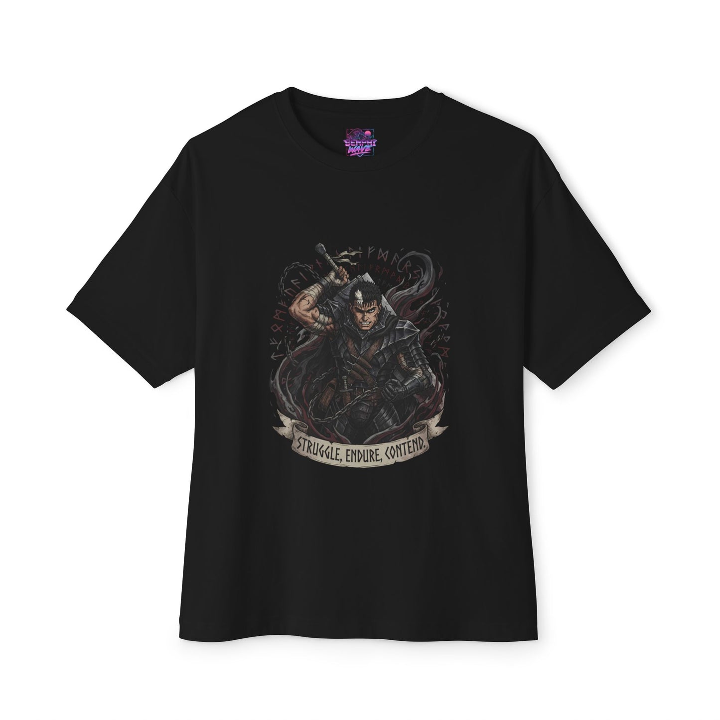 Guts Berserk: Berserker Armor & Beast Form Premium Oversized Unisex T-Shirt