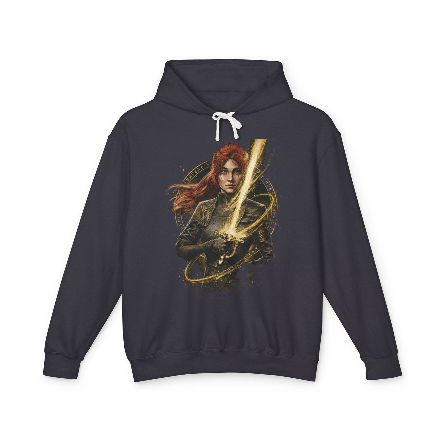 Expedition 33 Maelle Escape Lumière – Optimistic Swordswoman Dynamic Art Unisex Premium Hoodie