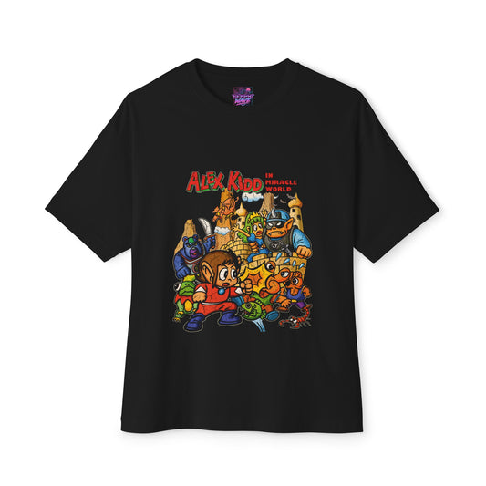 Alex Kidd Alex Kidd Gaming Graphic Tee Premium Oversized Unisex T-Shirt