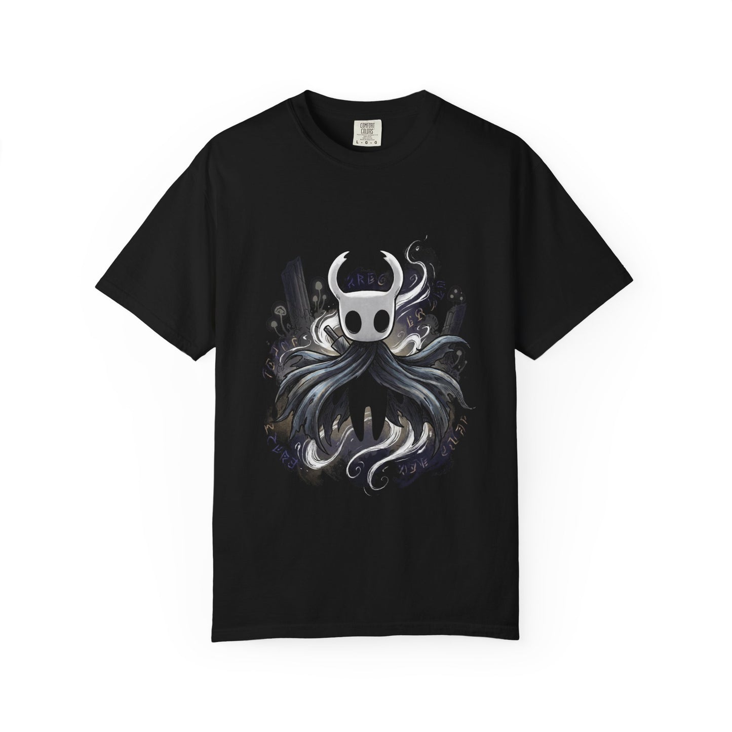 Hollow Knight Ghost Knight Nail Mask Silent Protagonist Design Premium T-Shirt