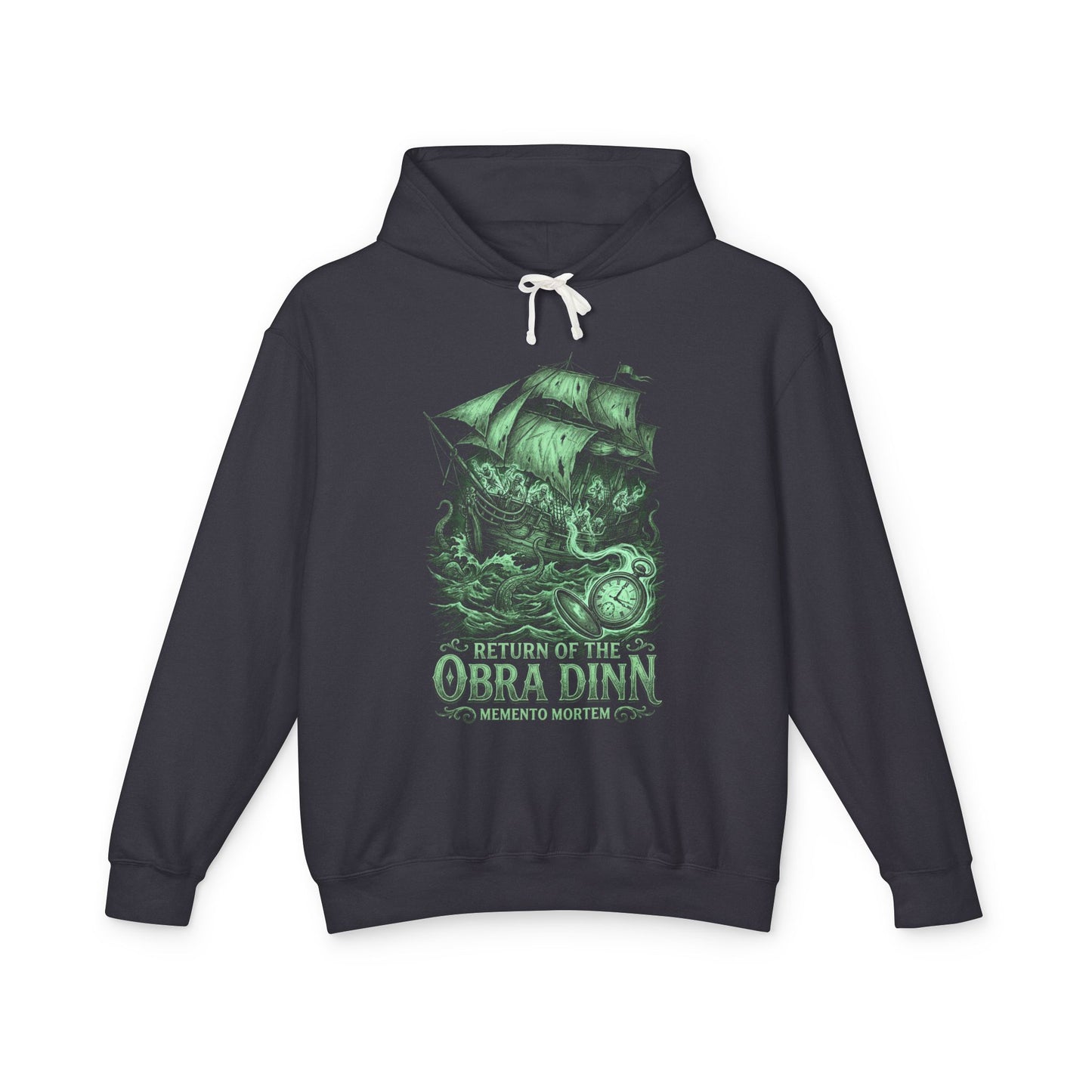 The Fate of the Obra Dinn – 1-Bit Horror Adventure Unisex Premium Hoodie