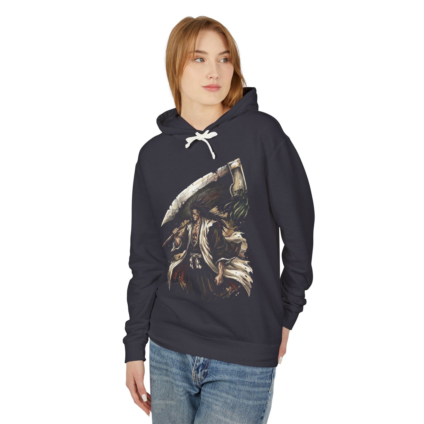 Bleach Kenpachi Zaraki Eleventh Division Captain Iconic Design Unisex Premium Hoodie