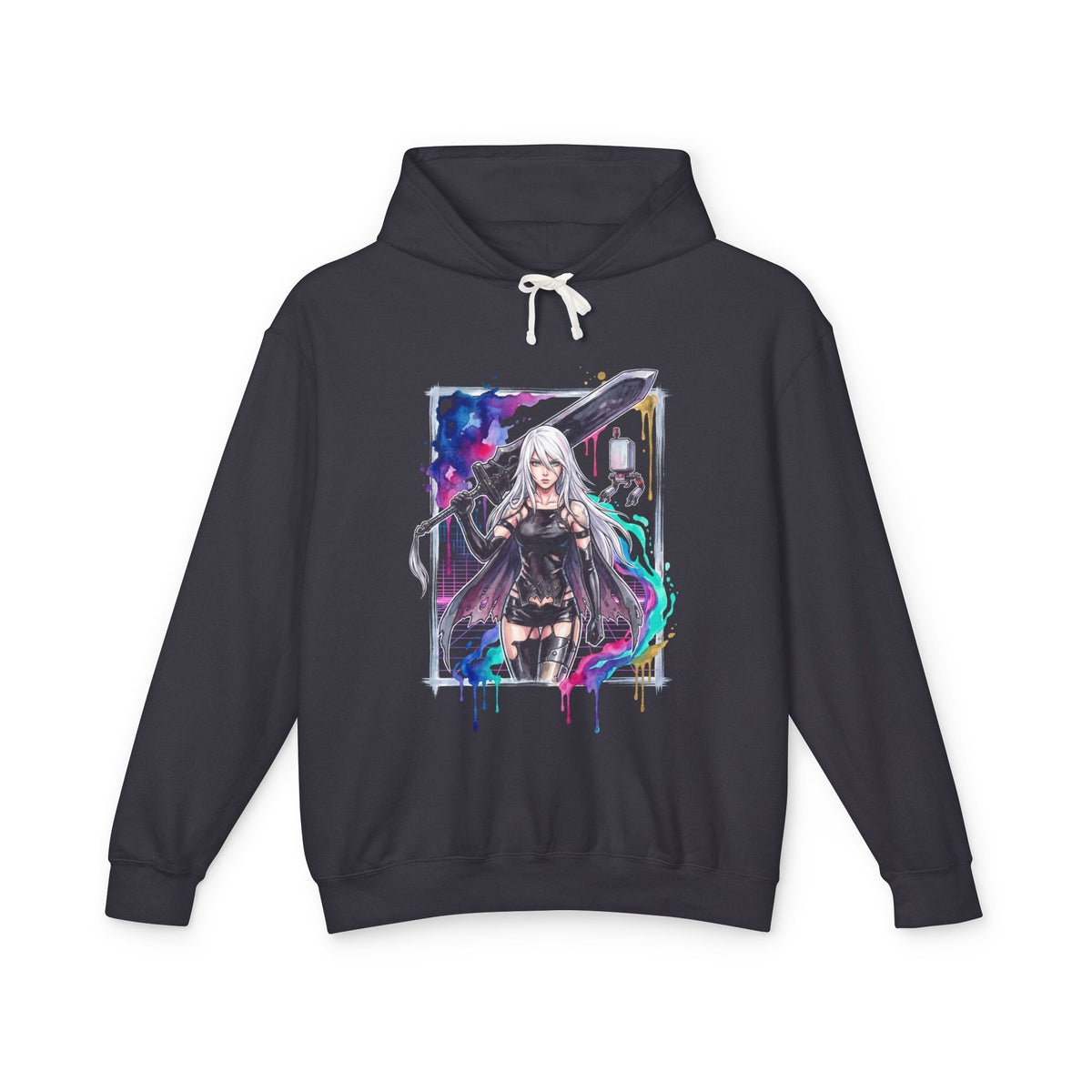 NieR Automata A2 Rogue Android Berserk Mode Art Unisex Premium Hoodie