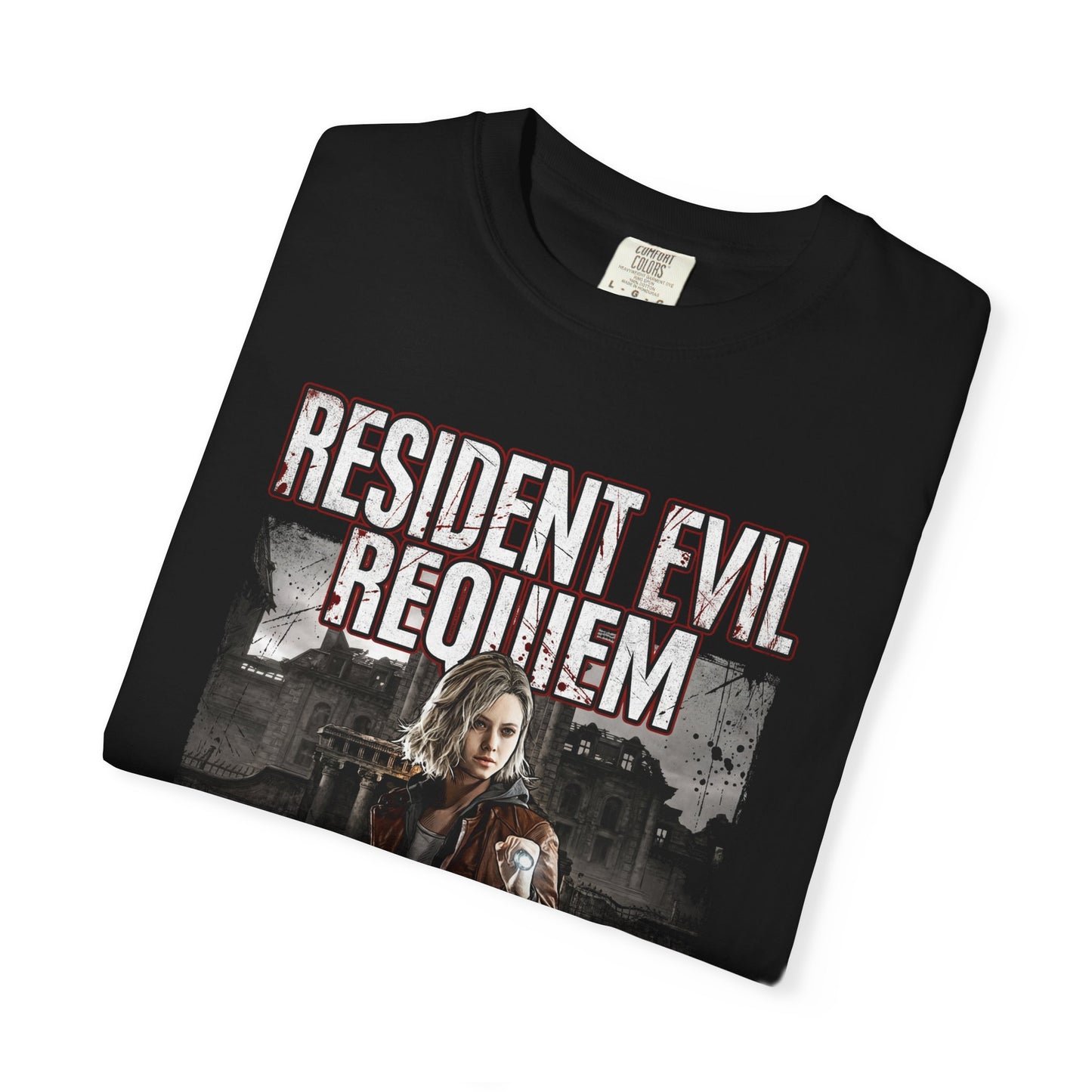 RE9 Grace Ashcroft FBI Cosplay Bookworm Survival Terror Icon Premium T-Shirt