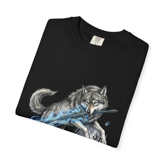 Sif Great Grey Wolf Fantasy Beast Art Premium T-Shirt