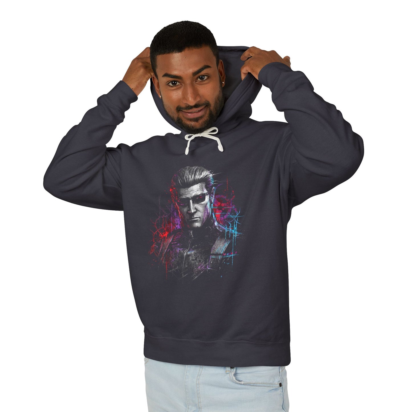 Albert Wesker RE5 Uroboros Mutation Final Boss Art Unisex Premium Hoodie