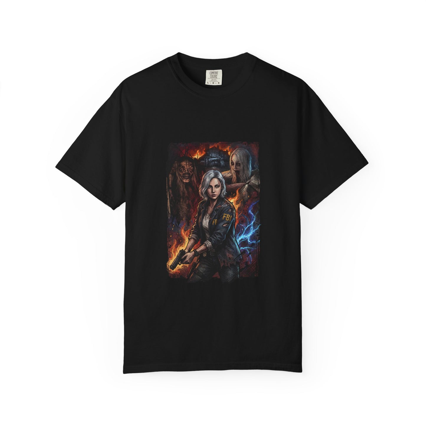 RE Requiem Grace Ashcroft Bookworm Analyst Tense Stealth Portrait Premium T-Shirt