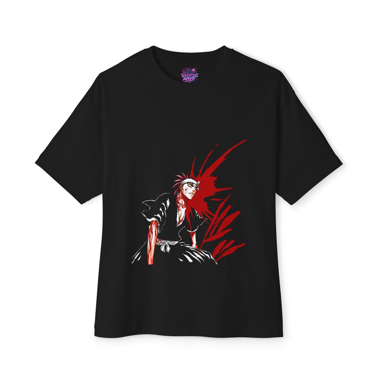 Renji Abarai Bleach Anime Streetwear Graphic Tee - Oversized Premium Tee