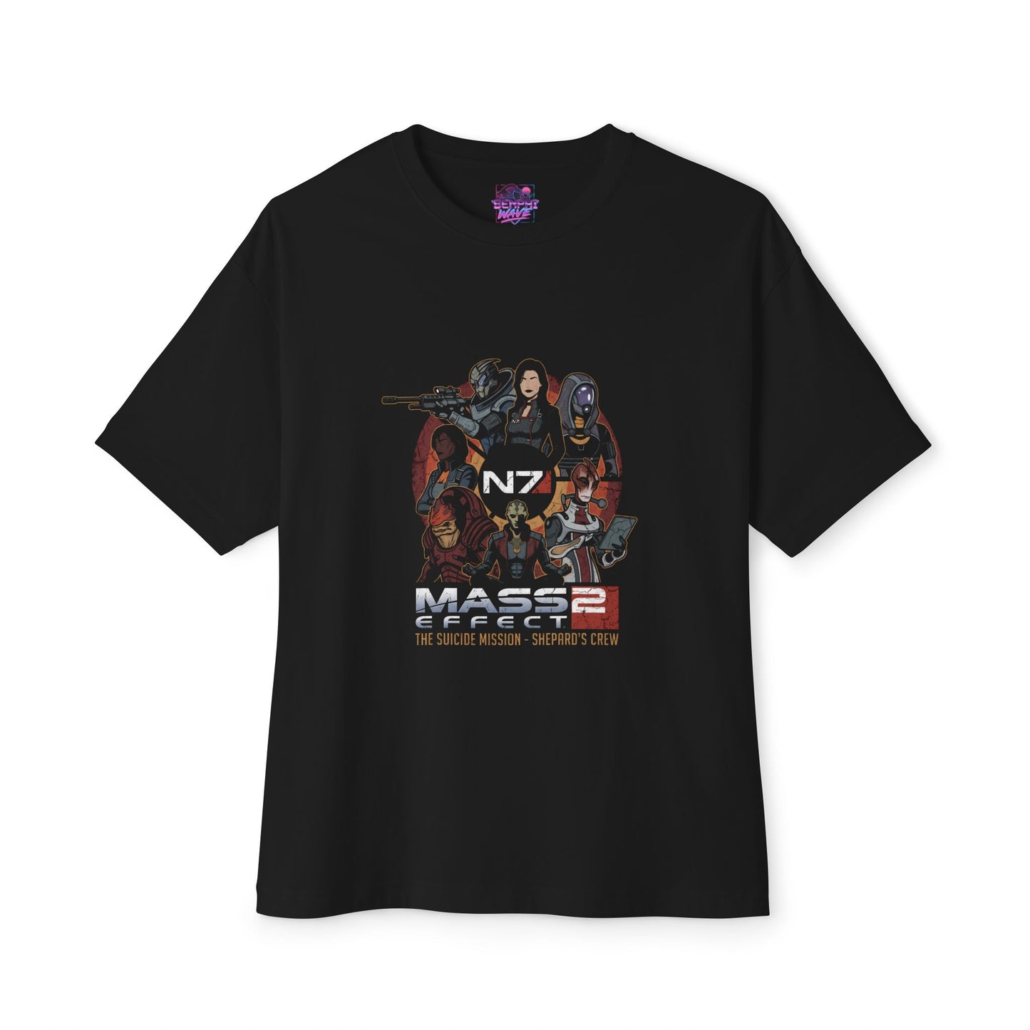 Mass Effect Legendary Edition: Sci-Fi RPG Masterpiece Premium Oversized Unisex T-Shirt