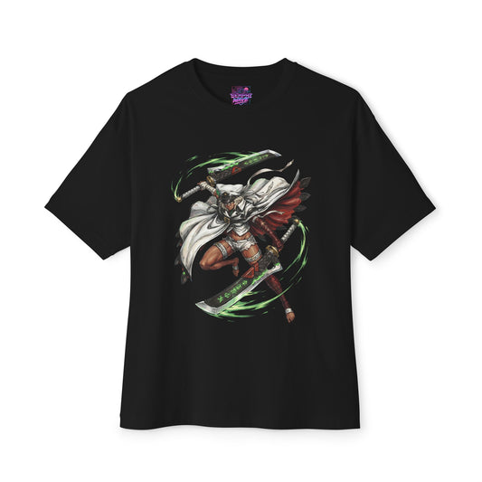 Guilty Gear Ramlethal Glyph Blades Fan Art Oversized T-Shirt