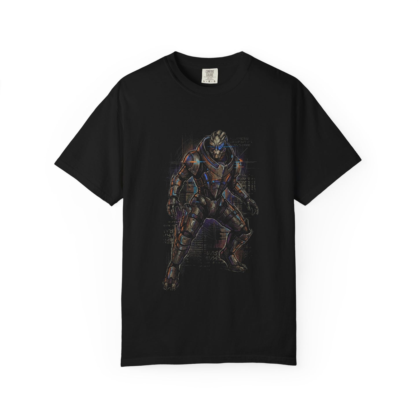 Mass Effect Garrus Vakarian Sniper Rifle Calibrations Design Premium T-Shirt