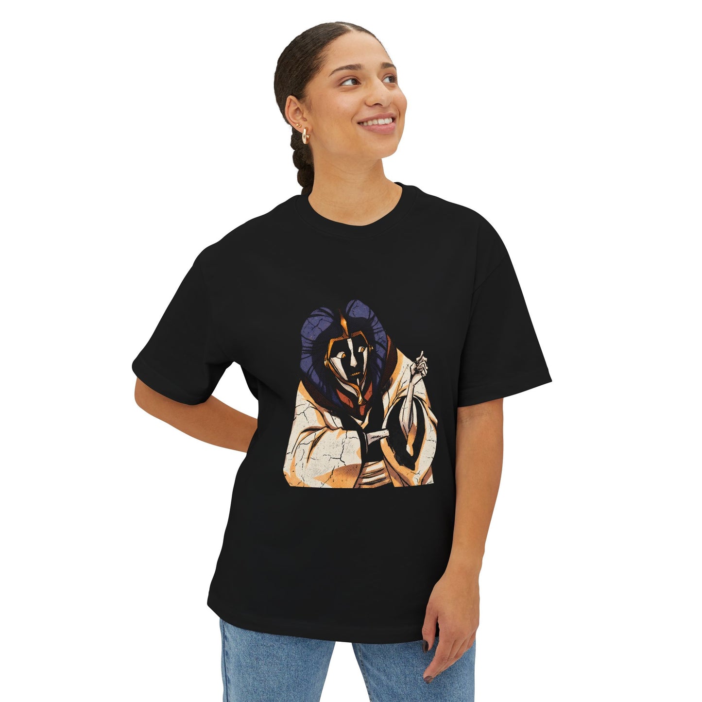 Mayuri Kurotsuchi Bleach Anime Illustration Streetwear Shirt - Oversized Premium Tee
