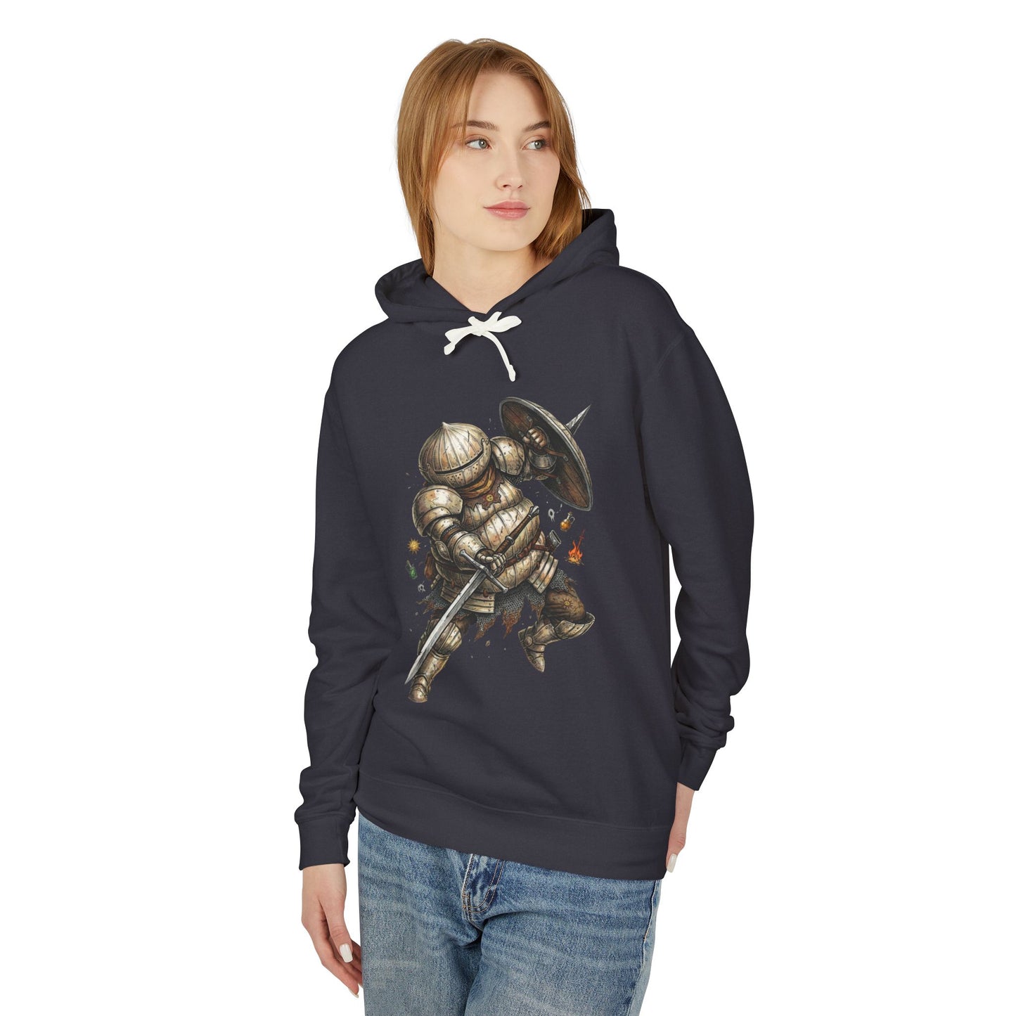 Onion Knight Siegmeyer Fantasy Portrait Unisex Premium Hoodie