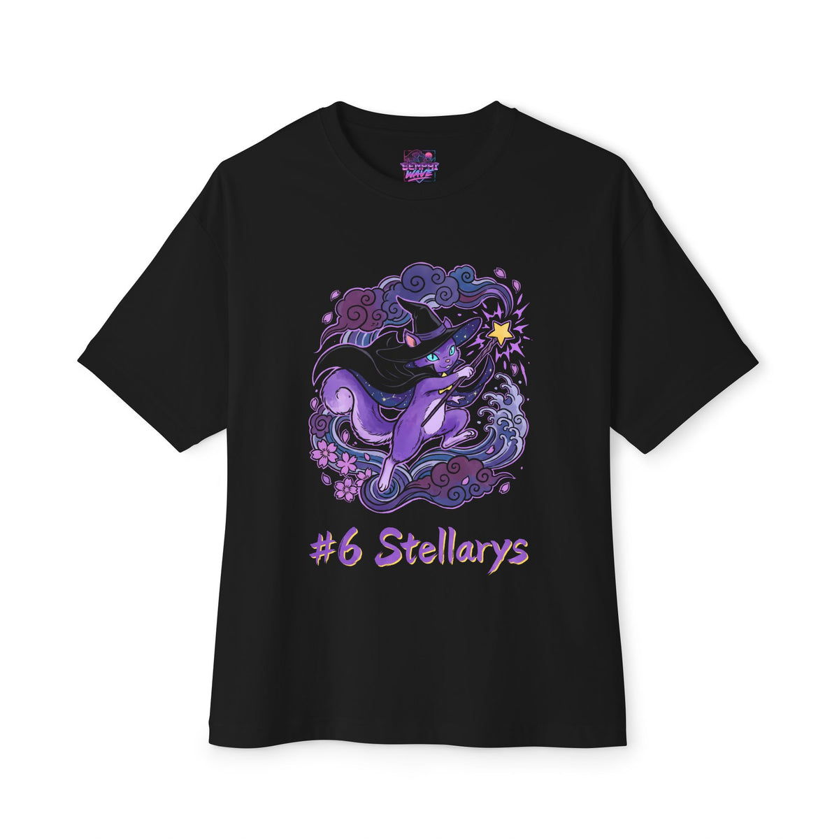 Stellarys Aniimo Ukiyo-e Creature Art - Oversized Premium Tee