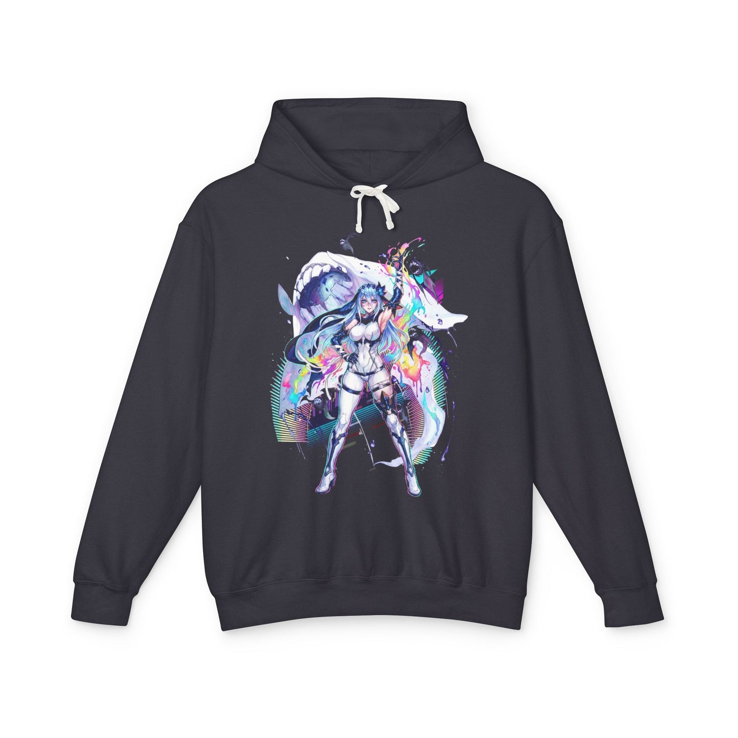 Narja Elysion Wyrm Companion Mental Link Battle Pose Chaos Zero Nightmare Art Unisex Premium Hoodie