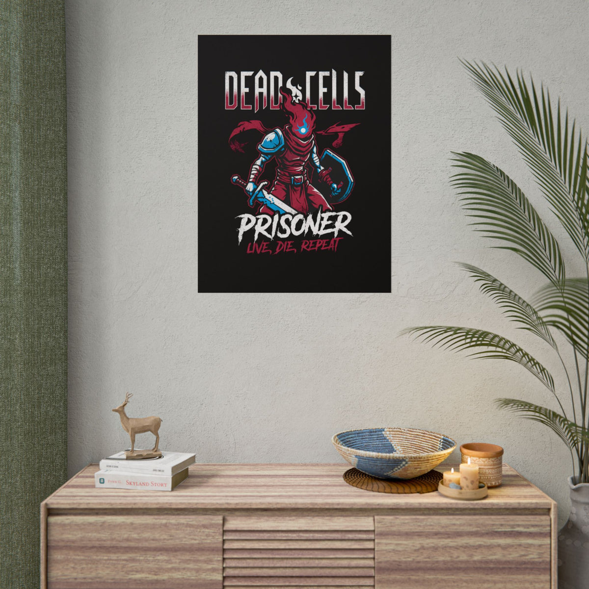 Dead Cells Prisoner Live Die Repeat Poster