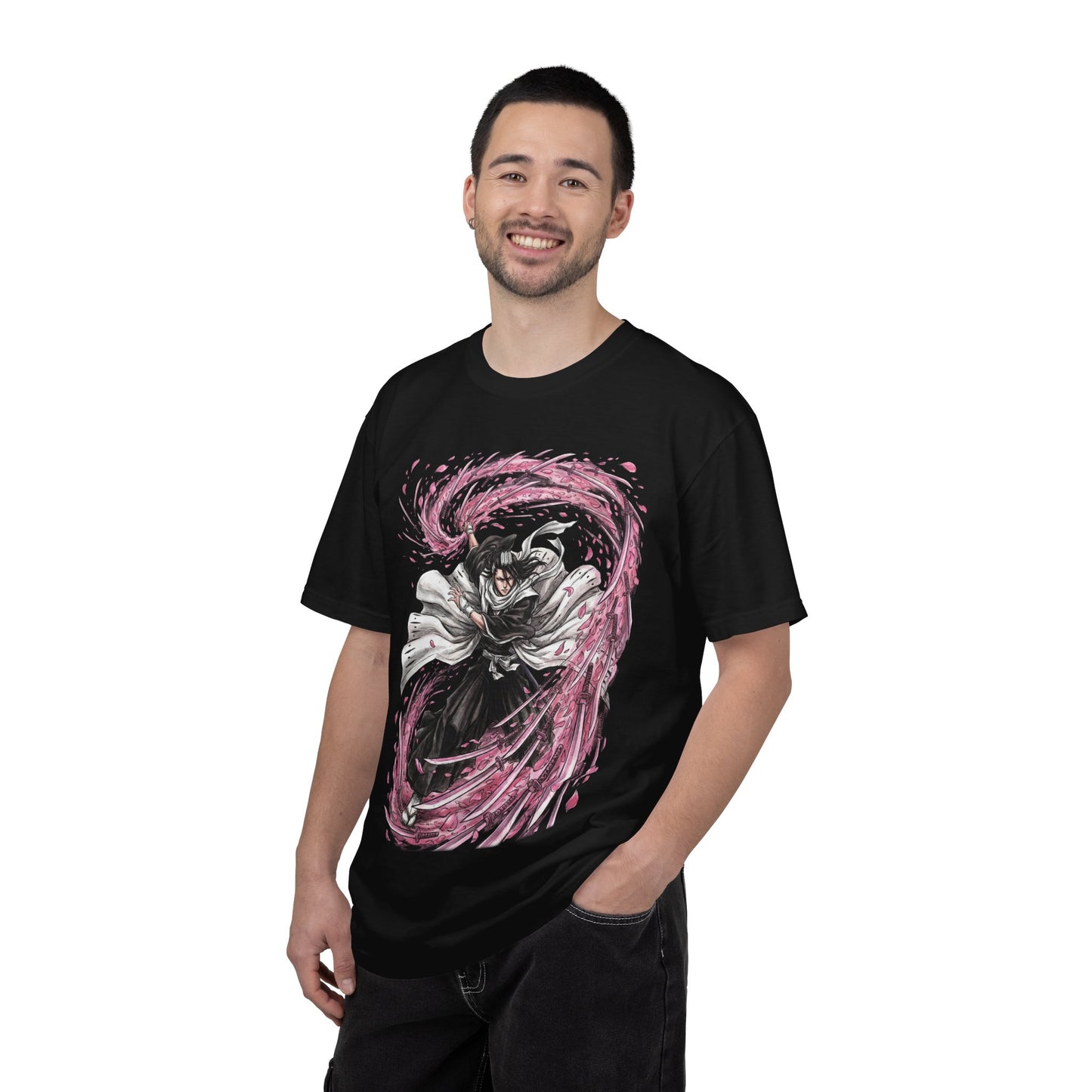 Byakuya Kuchiki Bleach Senbonzakura Petals Design Premium T-Shirt