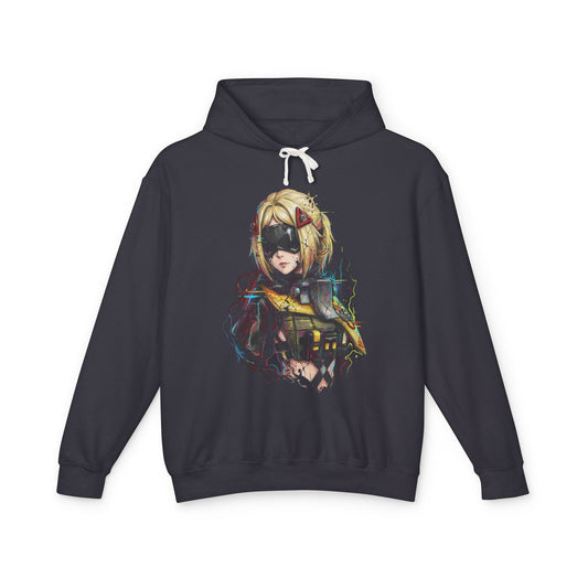 Trigger ZZZ Electric Stun Sniper Unisex Premium Hoodie