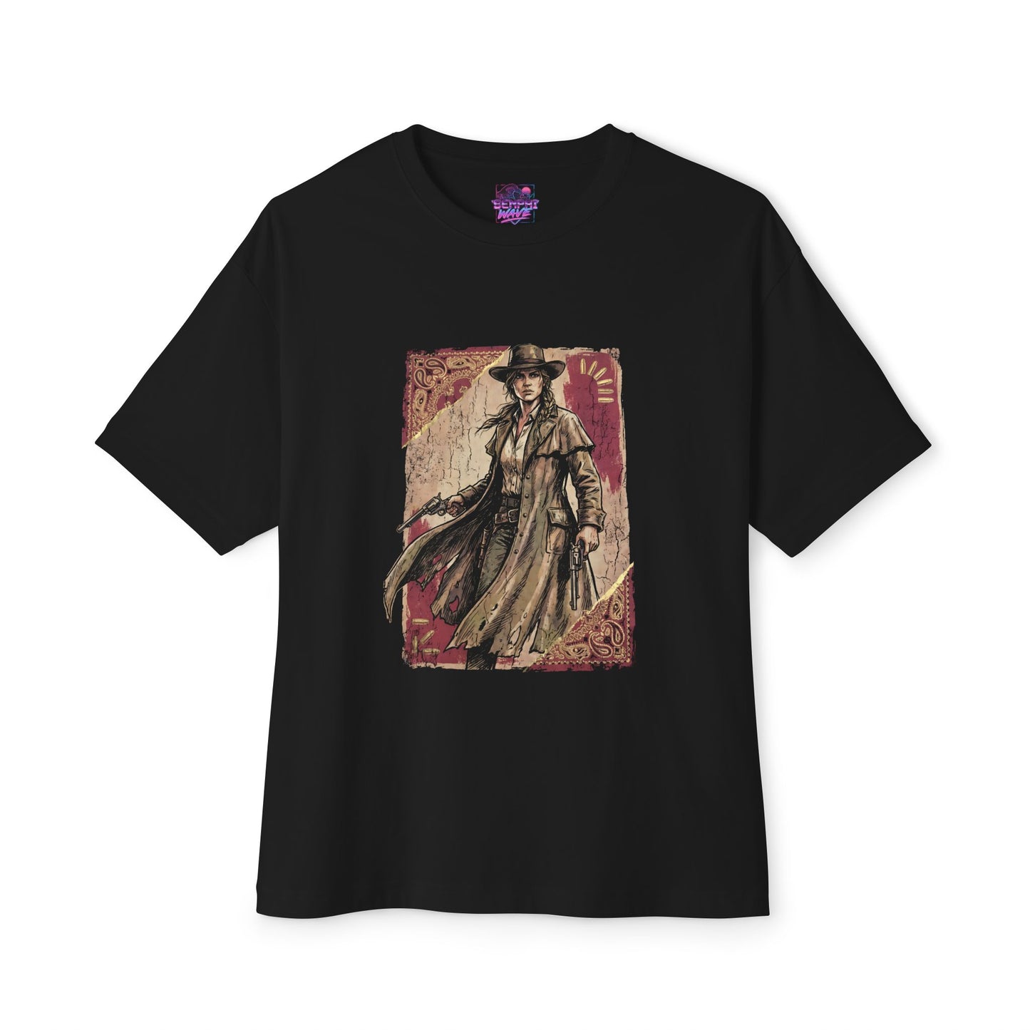 Red Dead Redemption Sadie Adler Gaming Graphic Tee Premium Oversized Unisex T-Shirt