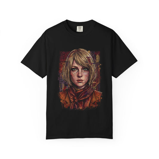 Resident Evil 4 Ashley Las Plagas Cult Infection Design Premium T-Shirt