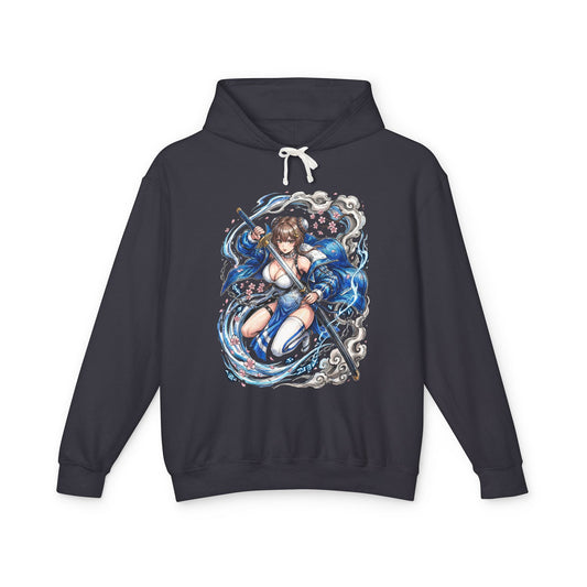 Chaos Zero Nightmare Yuki Cherry Blossom Water Swirl Fan Art Hoodie