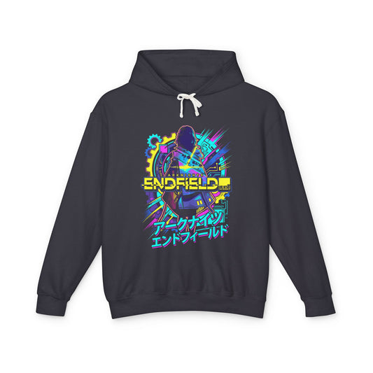 Arknights Endfield The Factory Must Grow Meme Factory Expansion Automation Endless Build Unisex Premium Hoodie