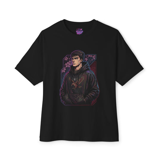 Guts Berserk: The Black Swordsman Struggler Premium Oversized Unisex T-Shirt