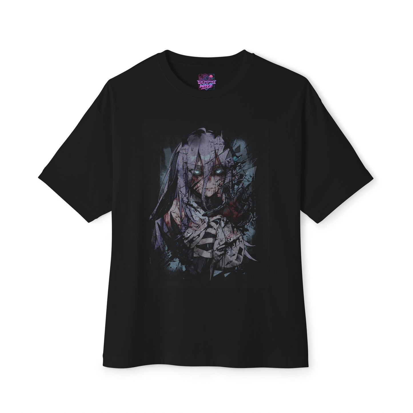Narja Hybrid Healer Damage Dealer Chaos Zero Nightmare Portrait Premium Oversized Unisex T-Shirt