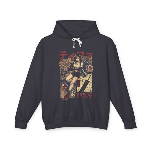 Final Fantasy Tifa Fighting Gloves Red Vambrace Art Unisex Premium Hoodie