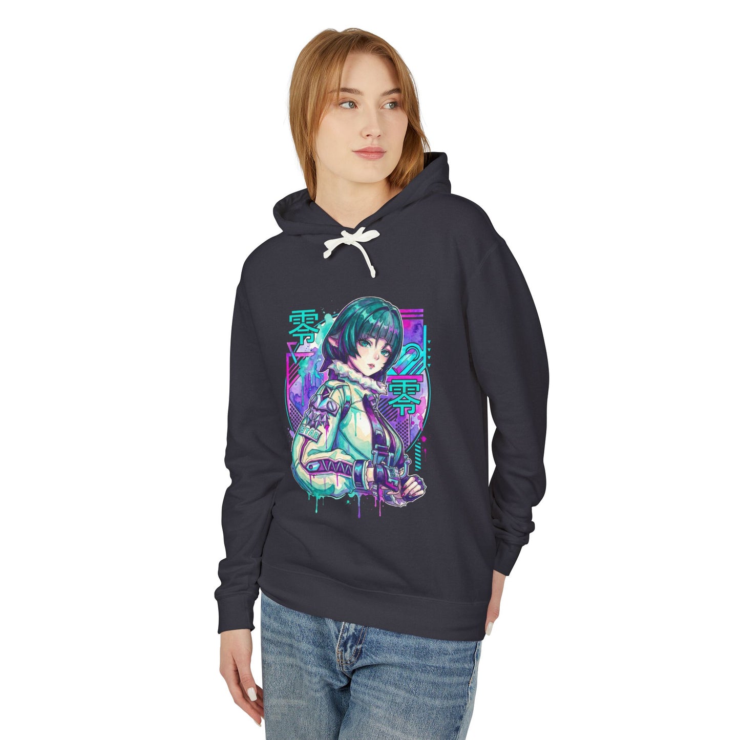 Jane Doe ZZZ Fanged Metal Build Unisex Premium Hoodie