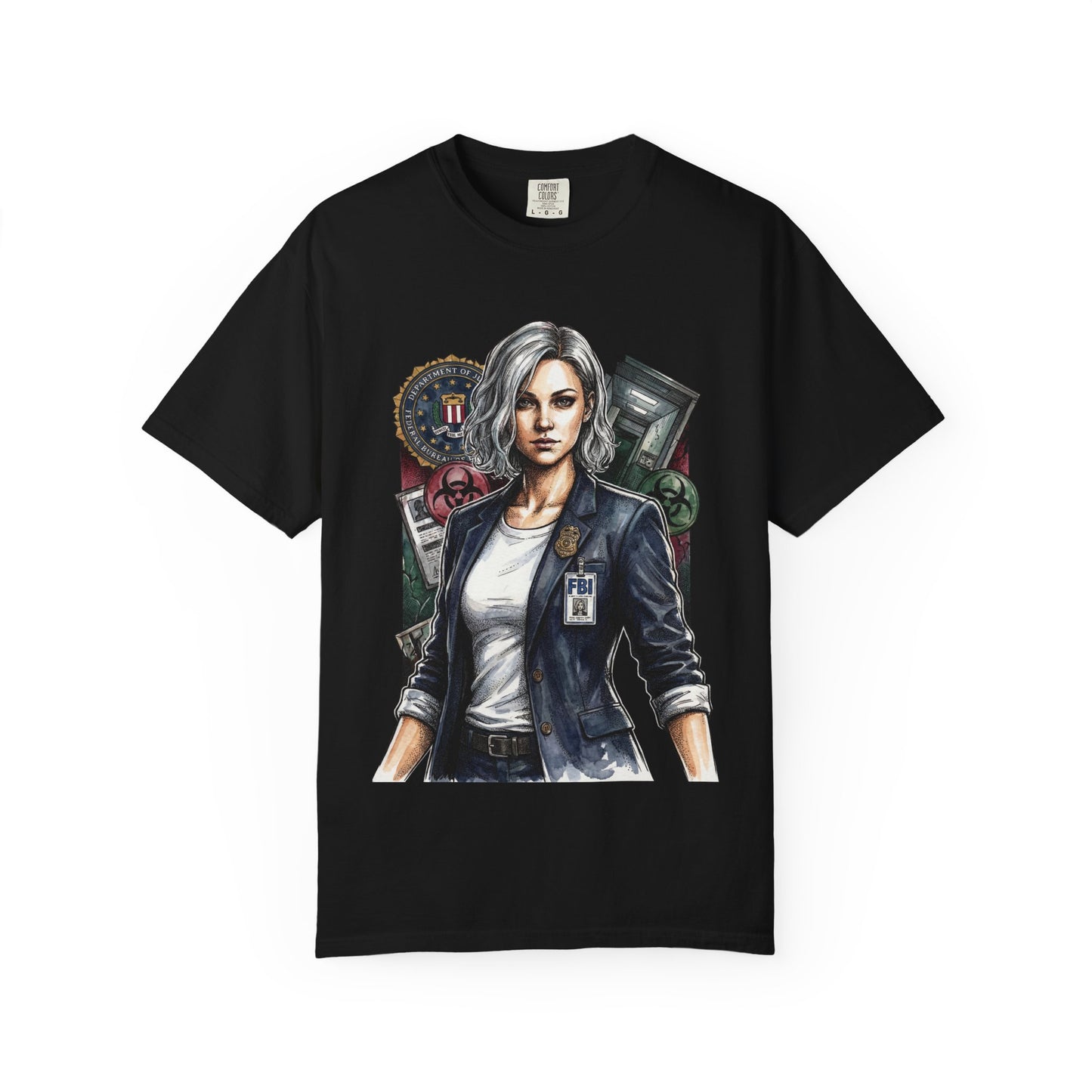 Resident Evil Grace Ashcroft Tense Stealth Vibes Premium T-Shirt