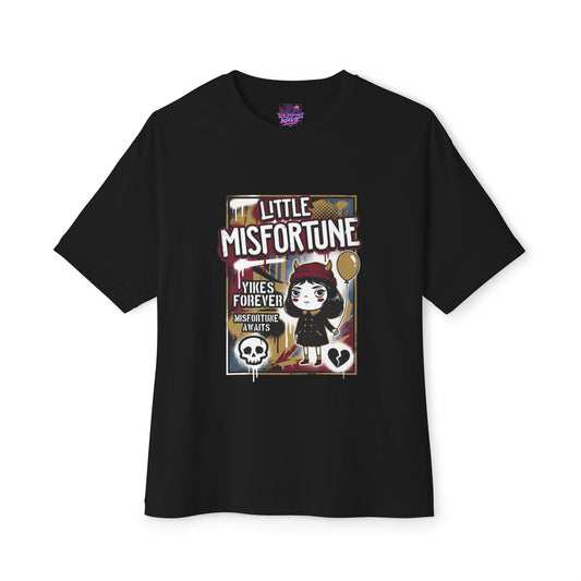 Little Misfortune: Mr. Voice Narrator Dark Secret Premium Oversized Unisex T-Shirt