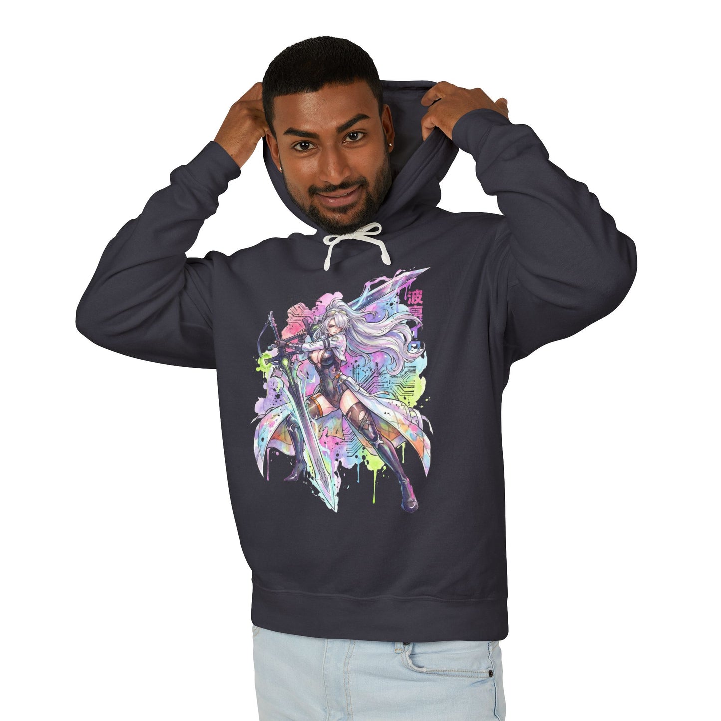 Nine Hew Extreme Level Up Damage Chaos Zero Nightmare Portrait Unisex Premium Hoodie