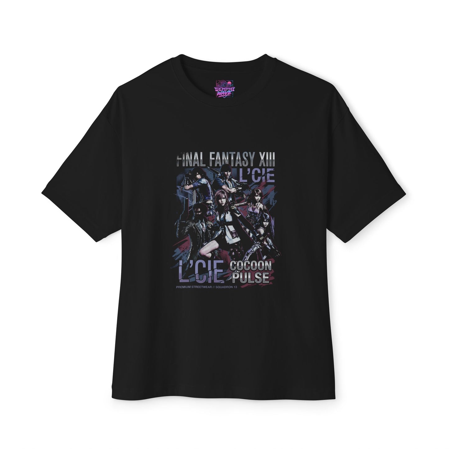Final Fantasy XIII Pulse Gran Pulse Adventure Premium Oversized Unisex T-Shirt