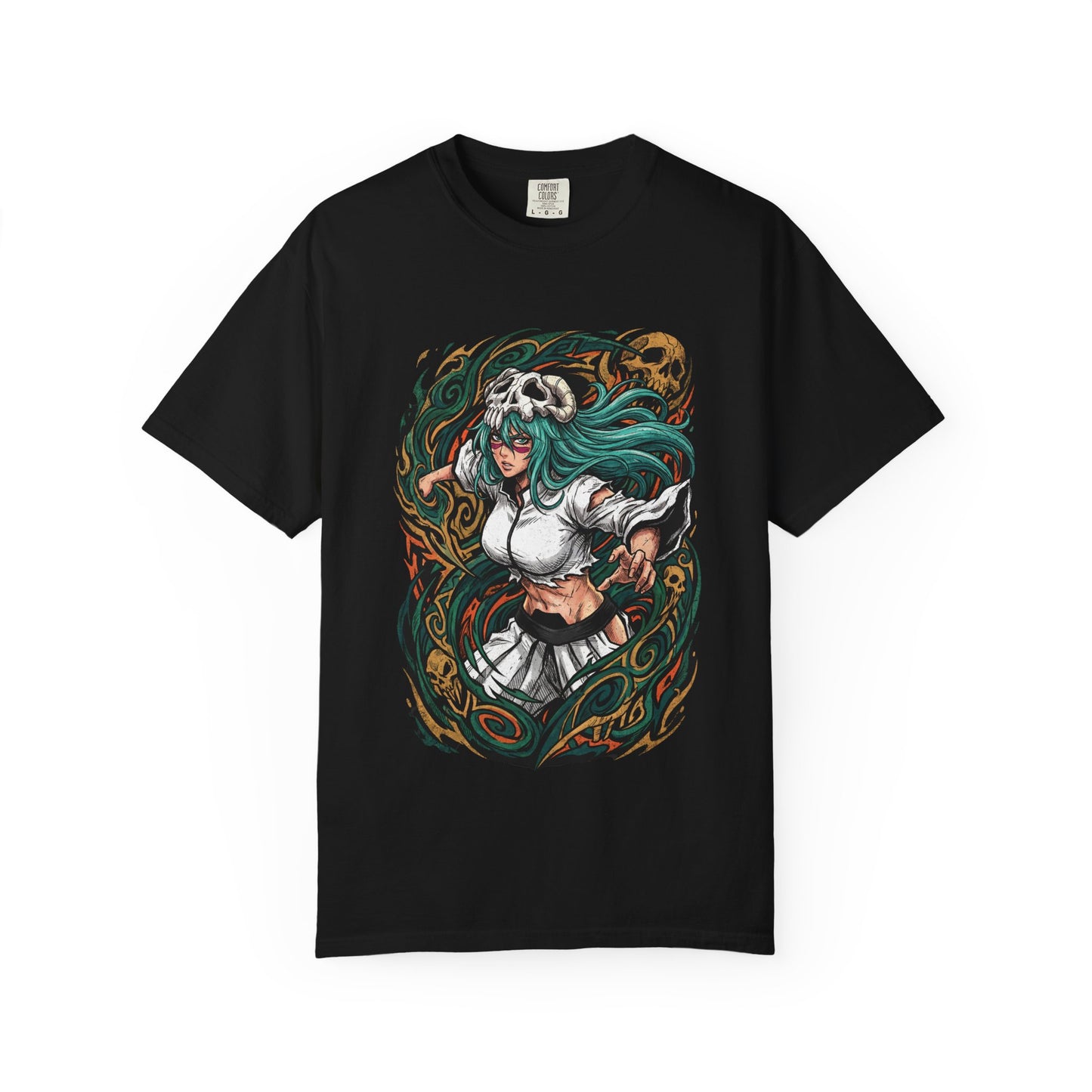 Nelliel Tu Odelschwanck Bleach Ram Horn Mask Remnants Pose Premium T-Shirt