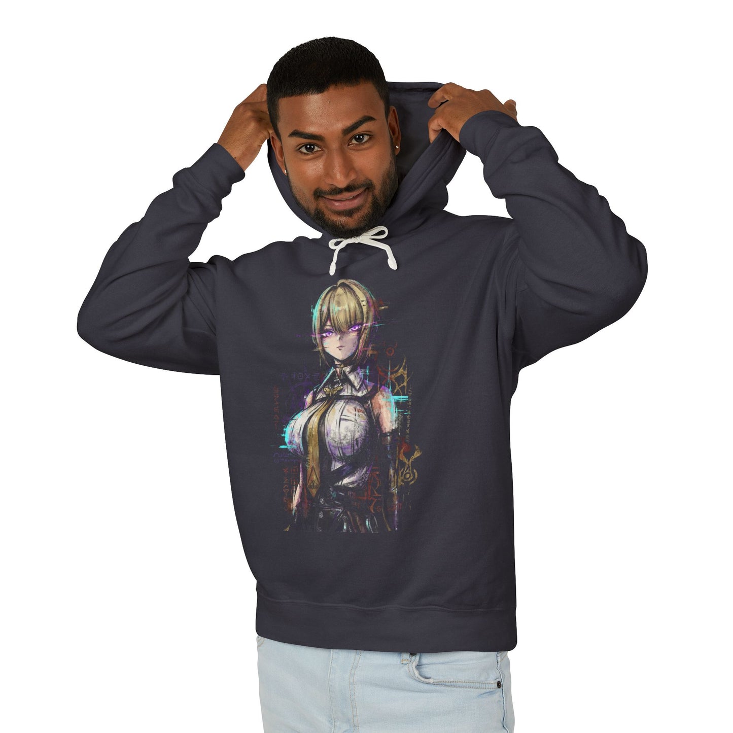 Zenless Zone Zero Evelyn Chevalier Spy Past Fire Burst Art Unisex Premium Hoodie
