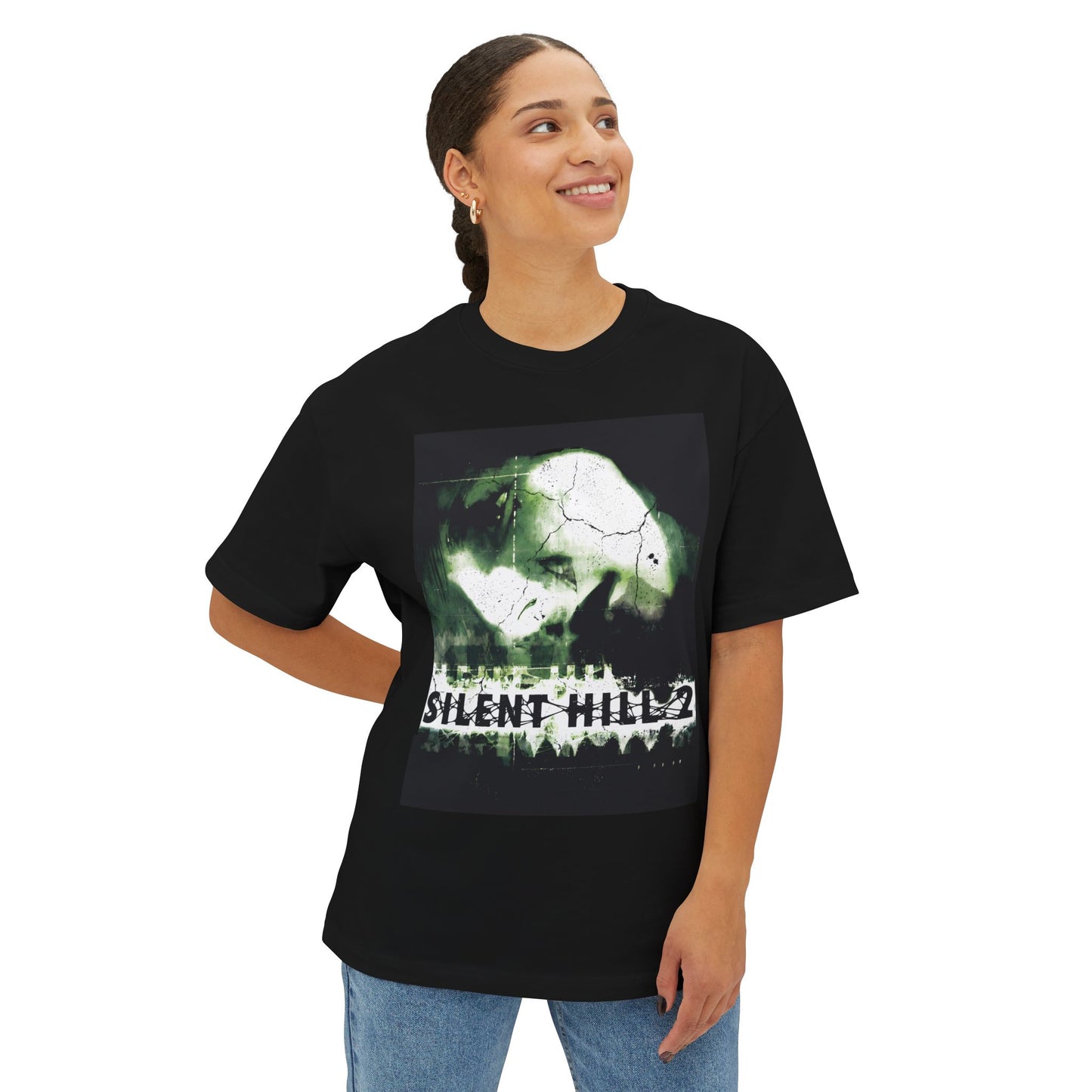 Silent Hill 2: Laura Innocent Child Horror Premium Oversized Unisex T-Shirt