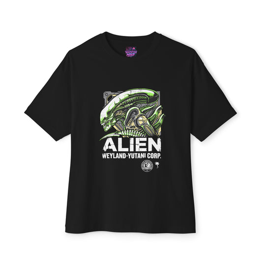 Xenomorph Alien Movie: Perfect Organism H.R. Giger Design Premium Oversized Unisex T-Shirt