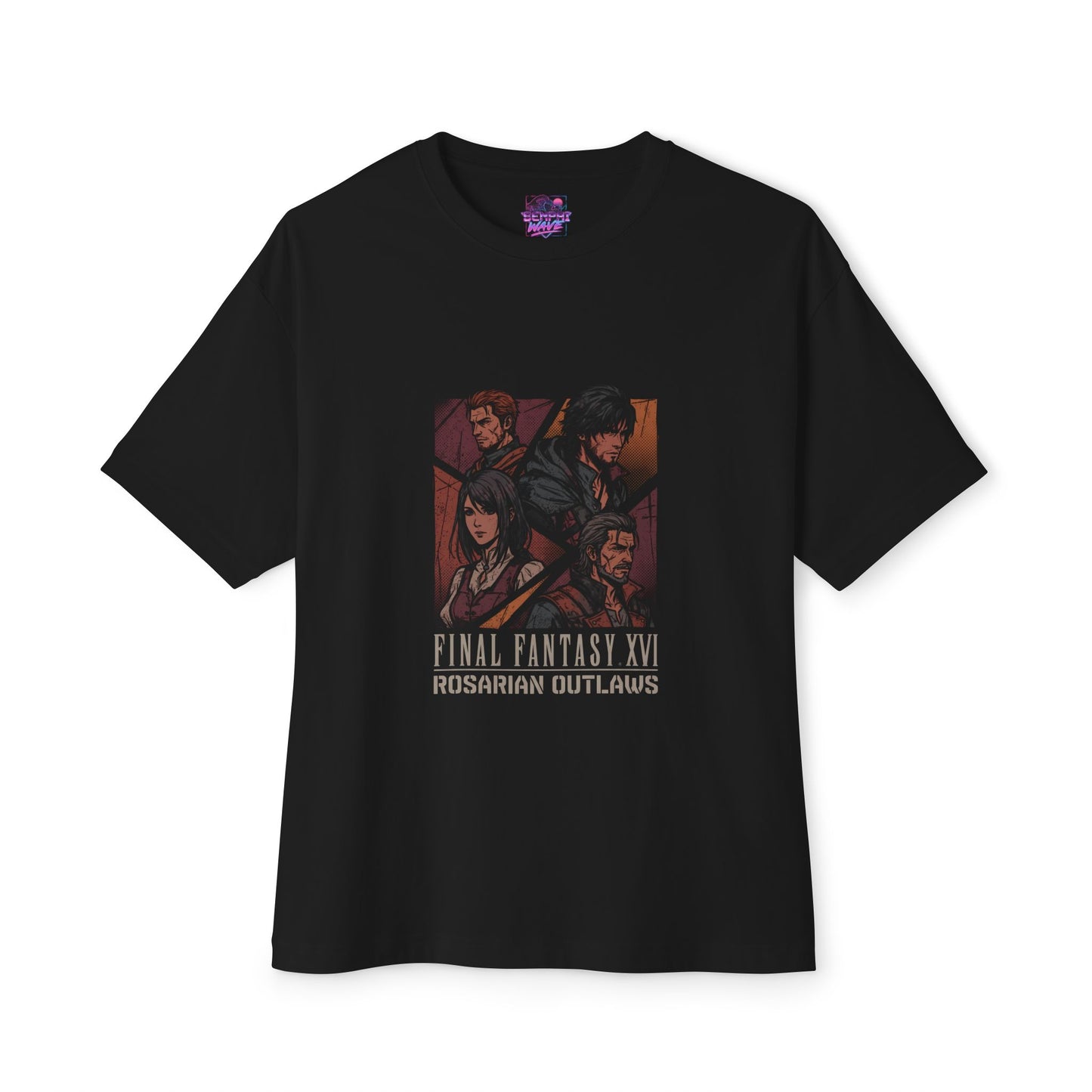 Final Fantasy XVI Valisthea Epic Dark Fantasy Saga Premium Oversized Unisex T-Shirt