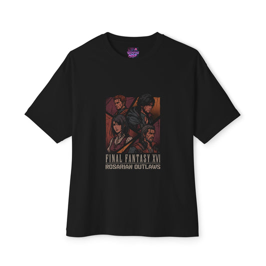Final Fantasy XVI Valisthea Epic Dark Fantasy Saga Premium Oversized Unisex T-Shirt