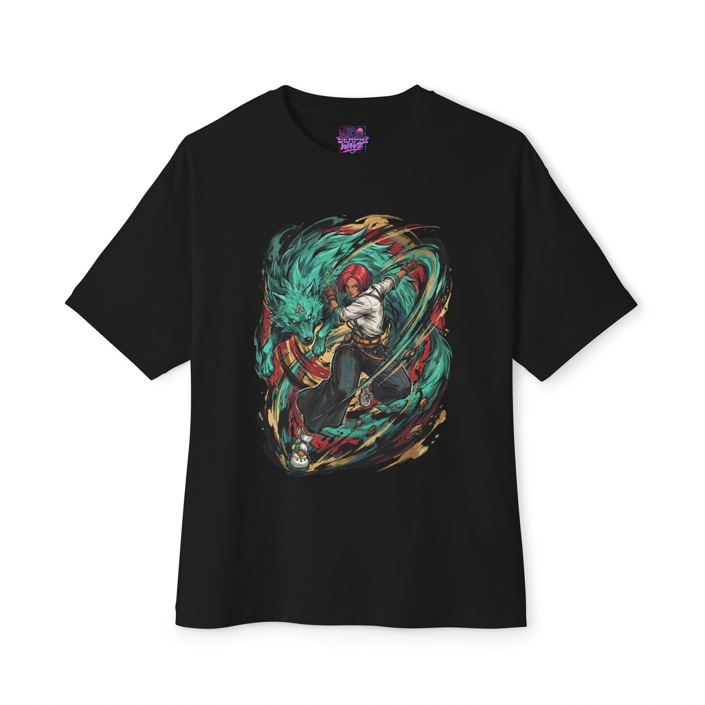 Giovanna Guilty Gear: Wolf Spirit Rushdown Masterpiece Premium Oversized Unisex T-Shirt