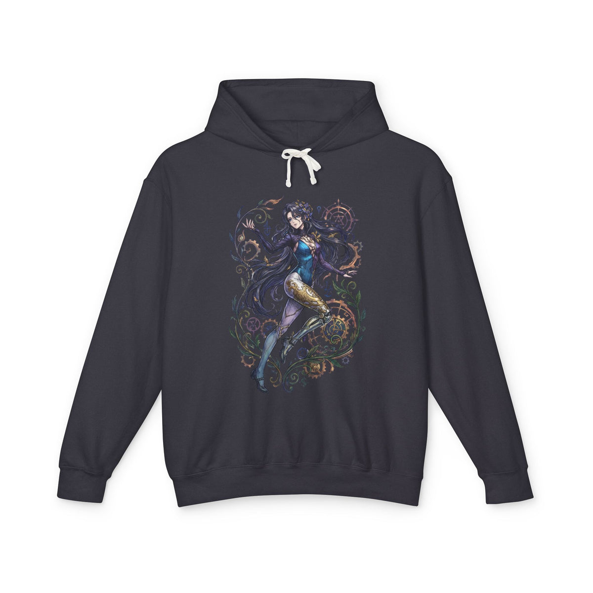 Reverse 1999 Willow Golden Leg Vines and Gears Fan Art Hoodie