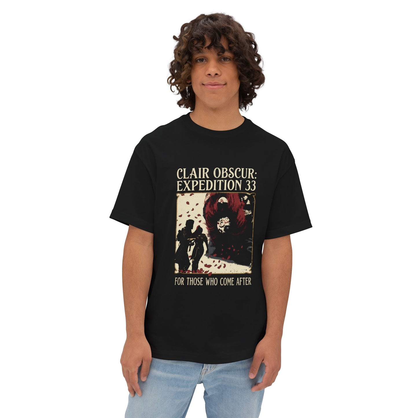 Clair Obscur Expedition 33: Streetwear Premium Oversized Unisex T-Shirt