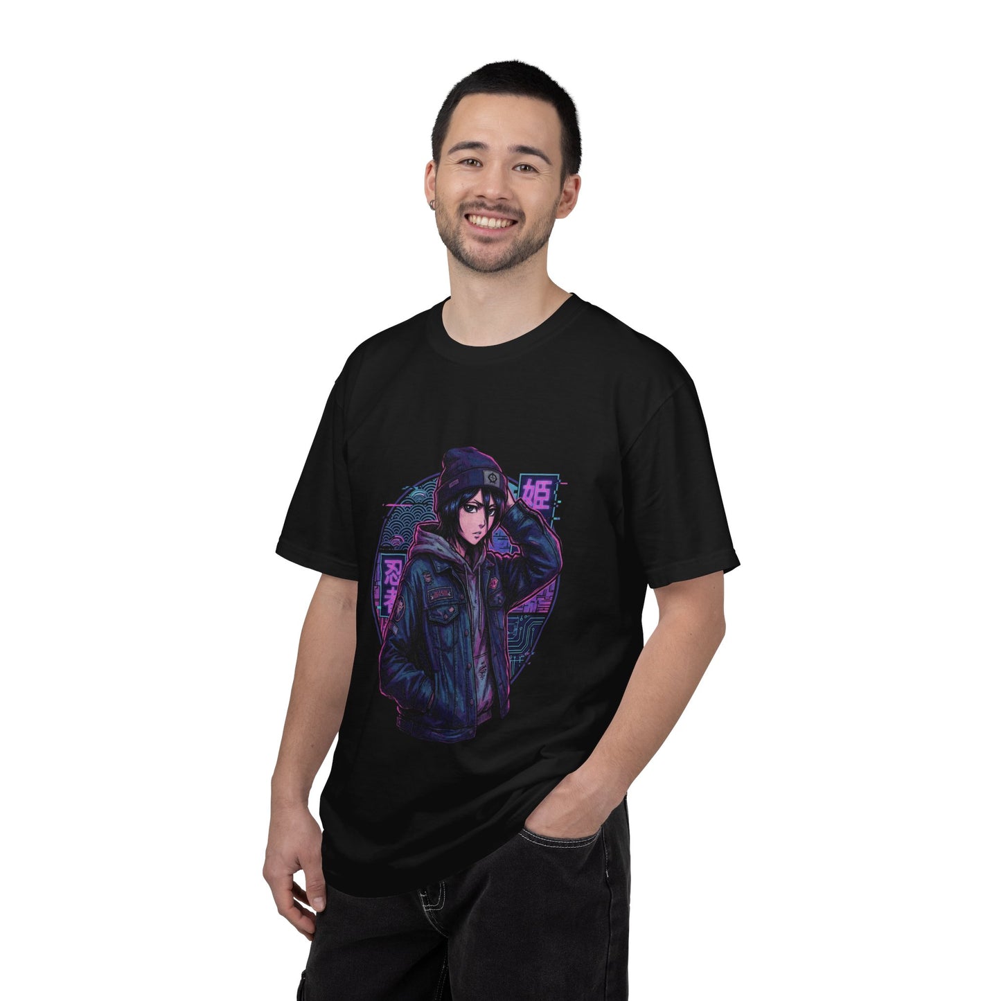 Rukia Kuchiki Black Hair Soul Reaper Print Premium T-Shirt