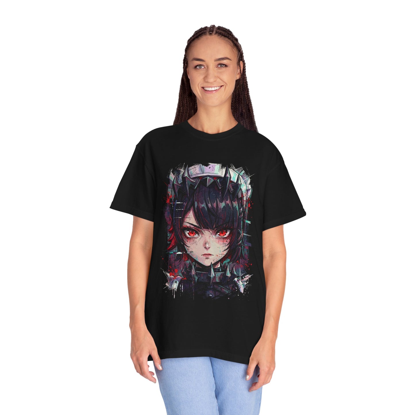 Ellen Joe ZZZ Shark Tail Scissors Maid Outfit Art Premium T-Shirt