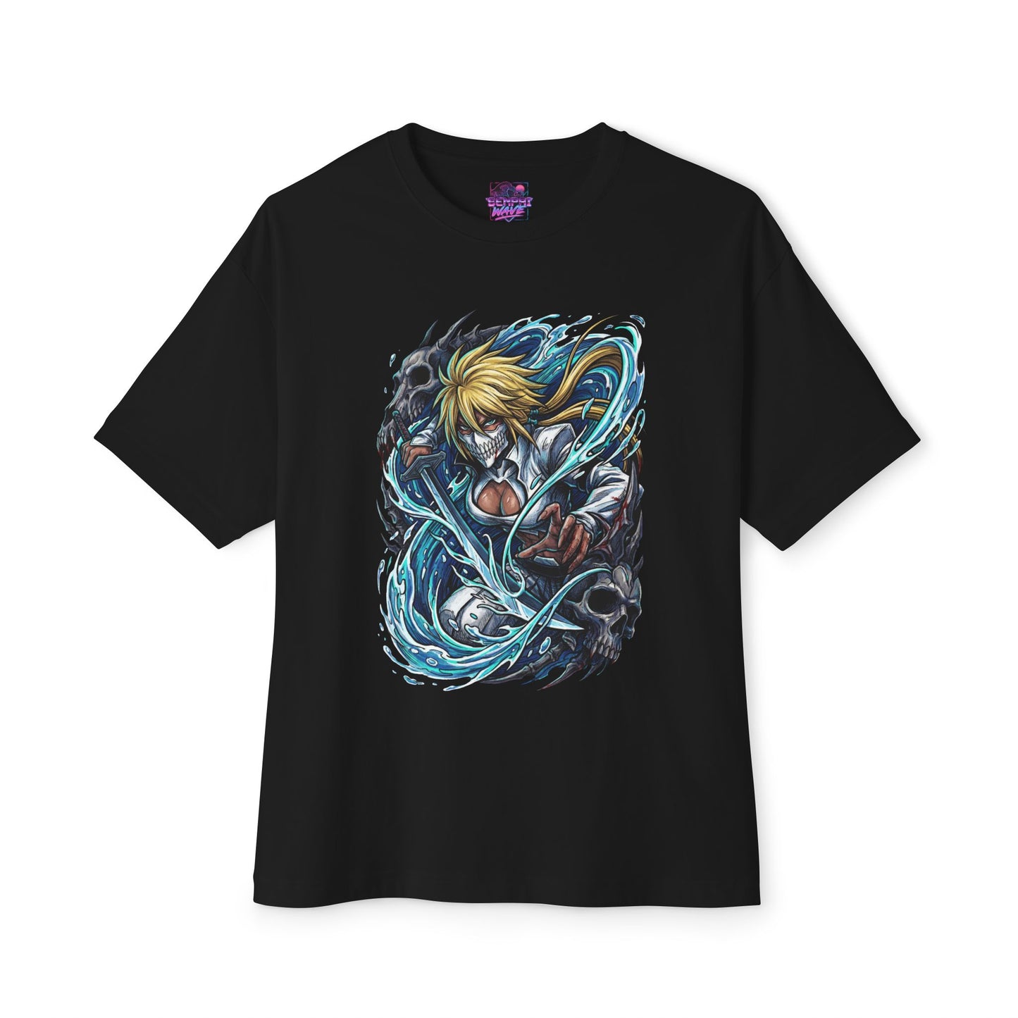 Bleach Tier Harribel Mask Remnants Portrait Premium Oversized Unisex T-Shirt