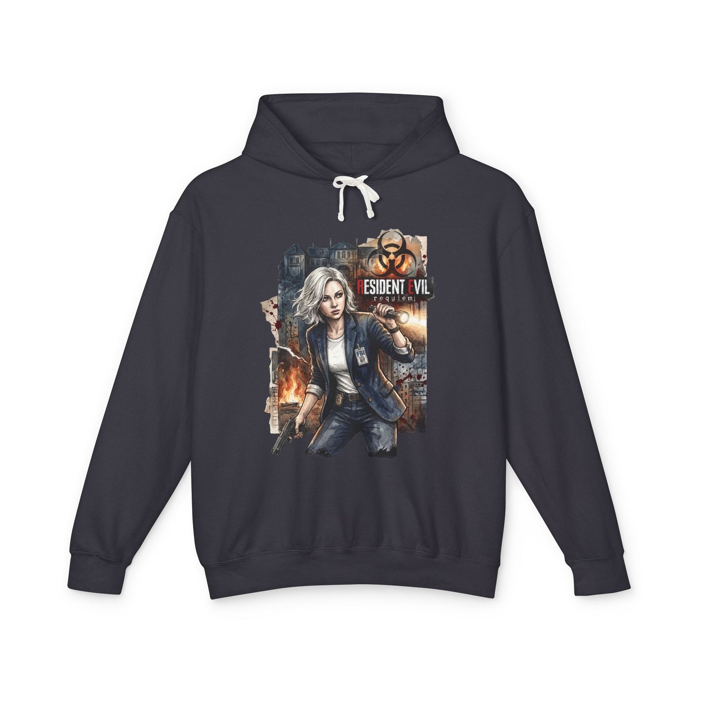 Resident Evil Requiem Grace Ashcroft Unisex Premium Hoodie