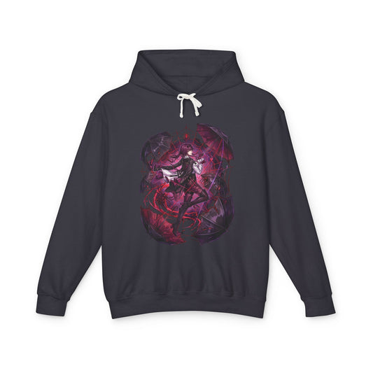 Honkai Star Rail Kafka Silver Butterfly Pin Art Unisex Premium Hoodie