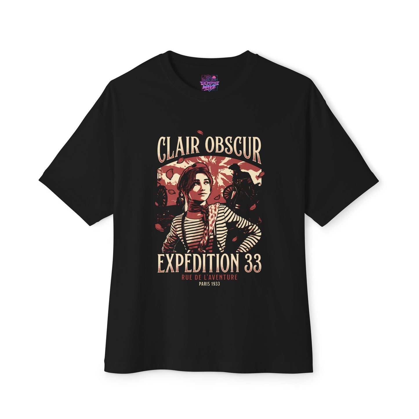 Clair Obscur Expedition 33: Streetwear Red Petal Gommage Premium Oversized Unisex T-Shirt